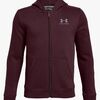 Under Armour Fleece FZ Hættetrøje, Red