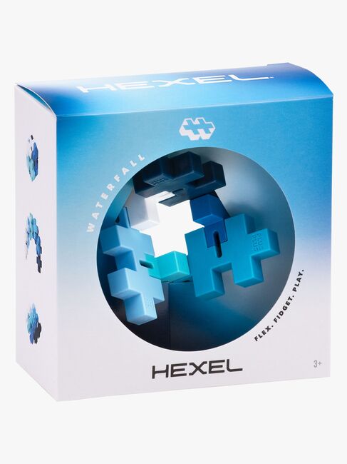 Plus-Plus HEXEL Fidget Legetøj Waterfall
