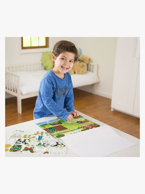 Melissa & Doug Genanvendelig Klistermærkebog Dyr