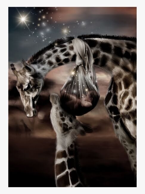 Linn Wold Plakat 30x40 Lille Håbefulde