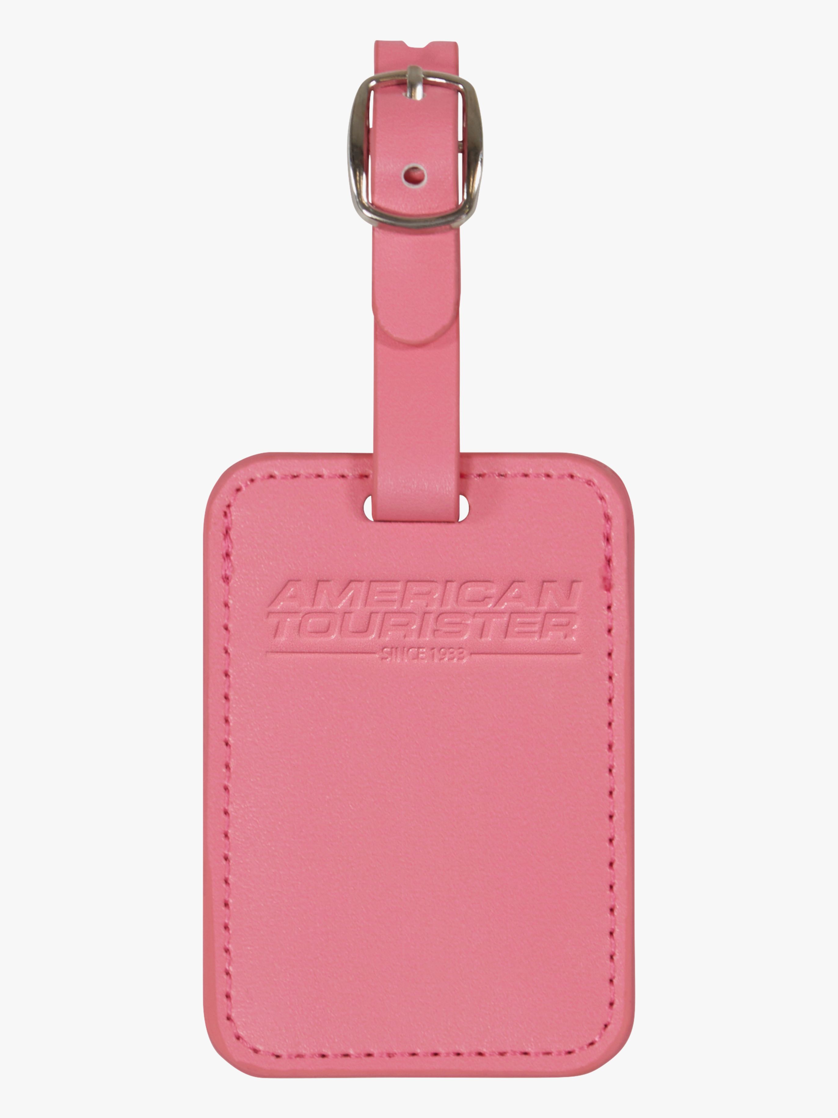 American Tourister Bagage-tag 2-pak, Pink Glitch