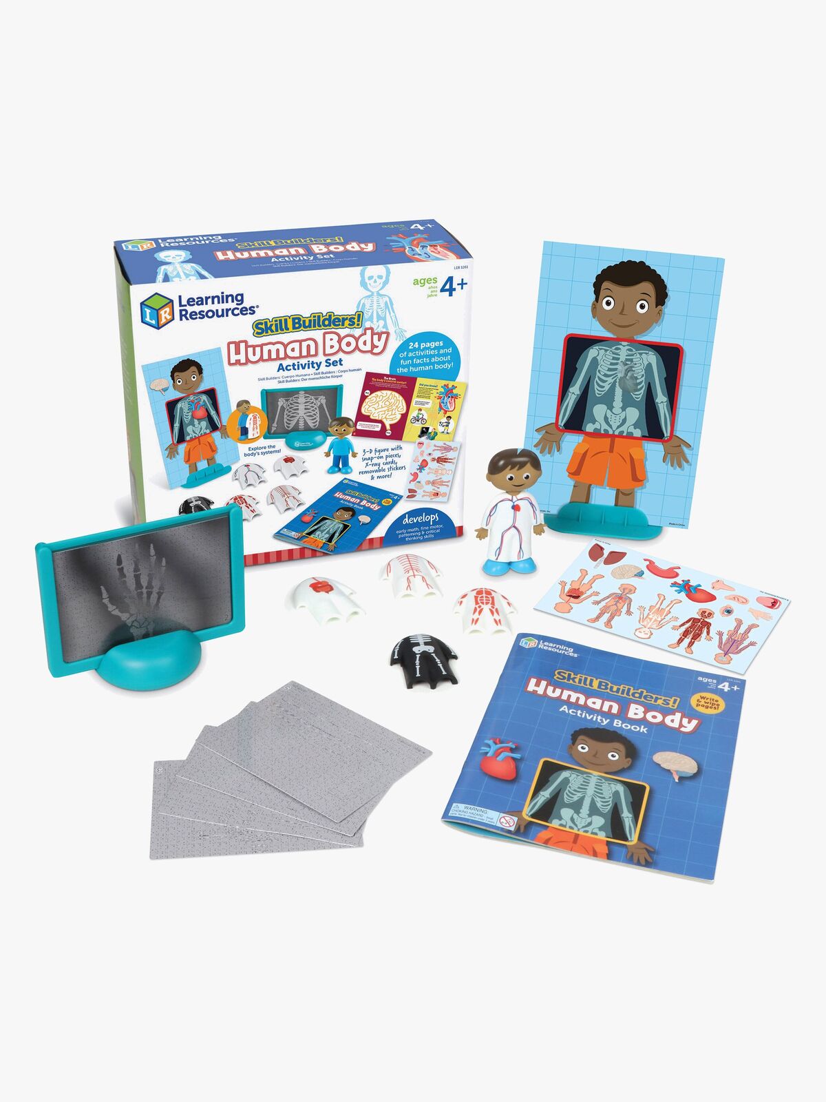 Learning Resources Skill Builders  Pædagogisk Legesæt Menneskekroppen