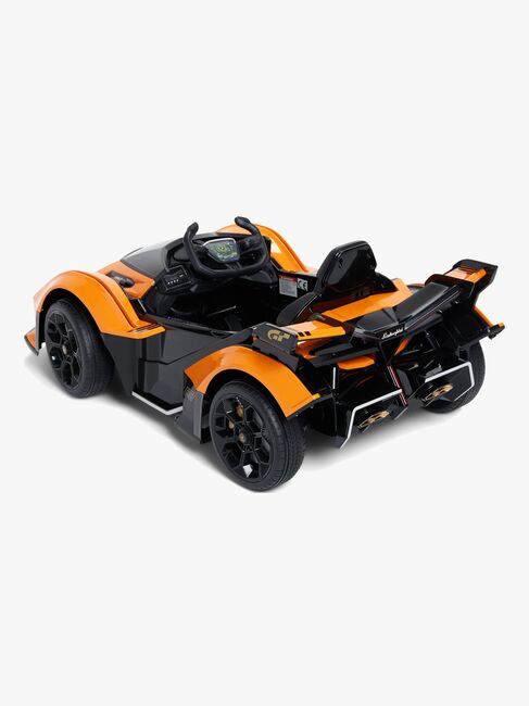 Lamborghini Vision Gran Turismo Elbil, Orange