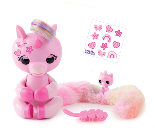 Fingerlings Bamse Snuggle Tails Enhjørning