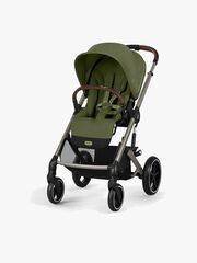 Cybex BALIOS S Lux Klapvogn, Taupe/Moss Green