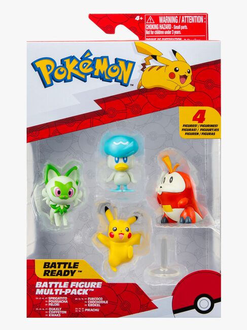 Pokémon Battle Figure Gen IX Figursæt 4-Pak