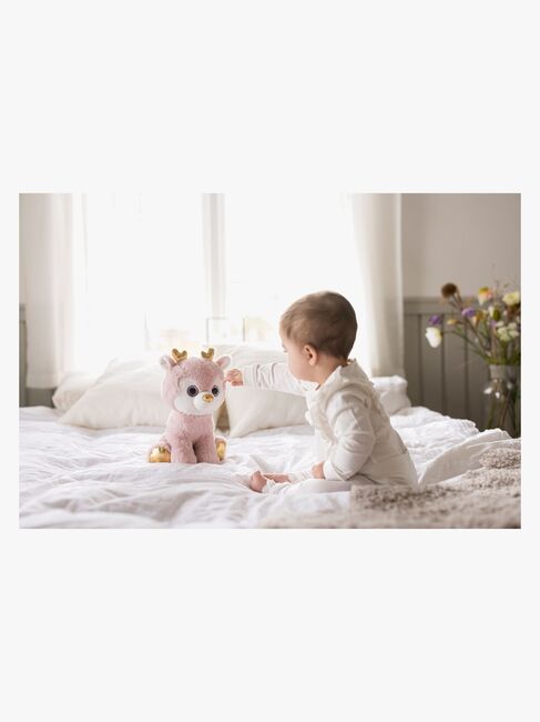 Teddykompaniet Bamse 30 cm Dådyr Ronja, Pink