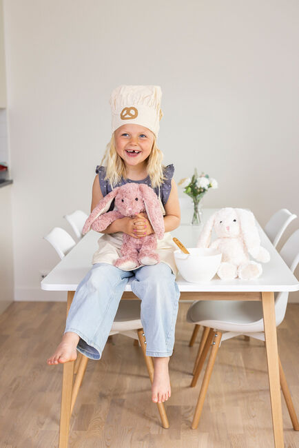 Teddykompaniet Bamse Kanin Linnea 30 cm, Misty rose