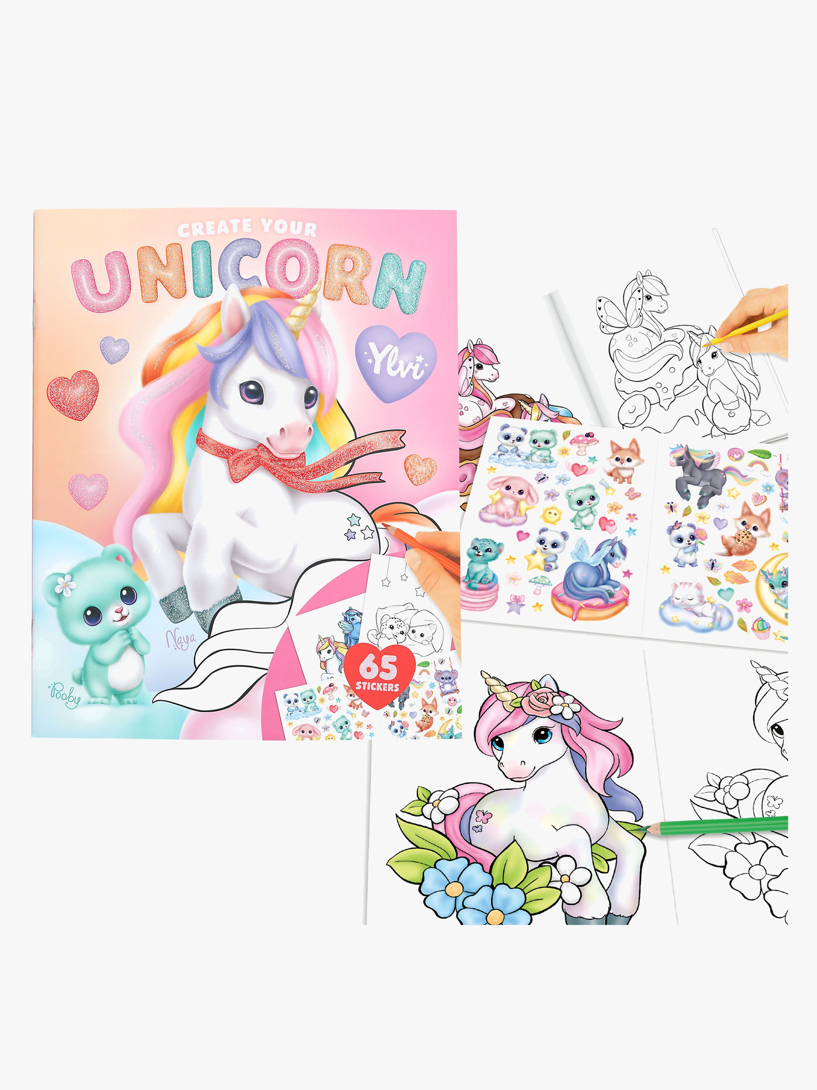 Ylvi &  the Minimoomis Malebog Unicorn