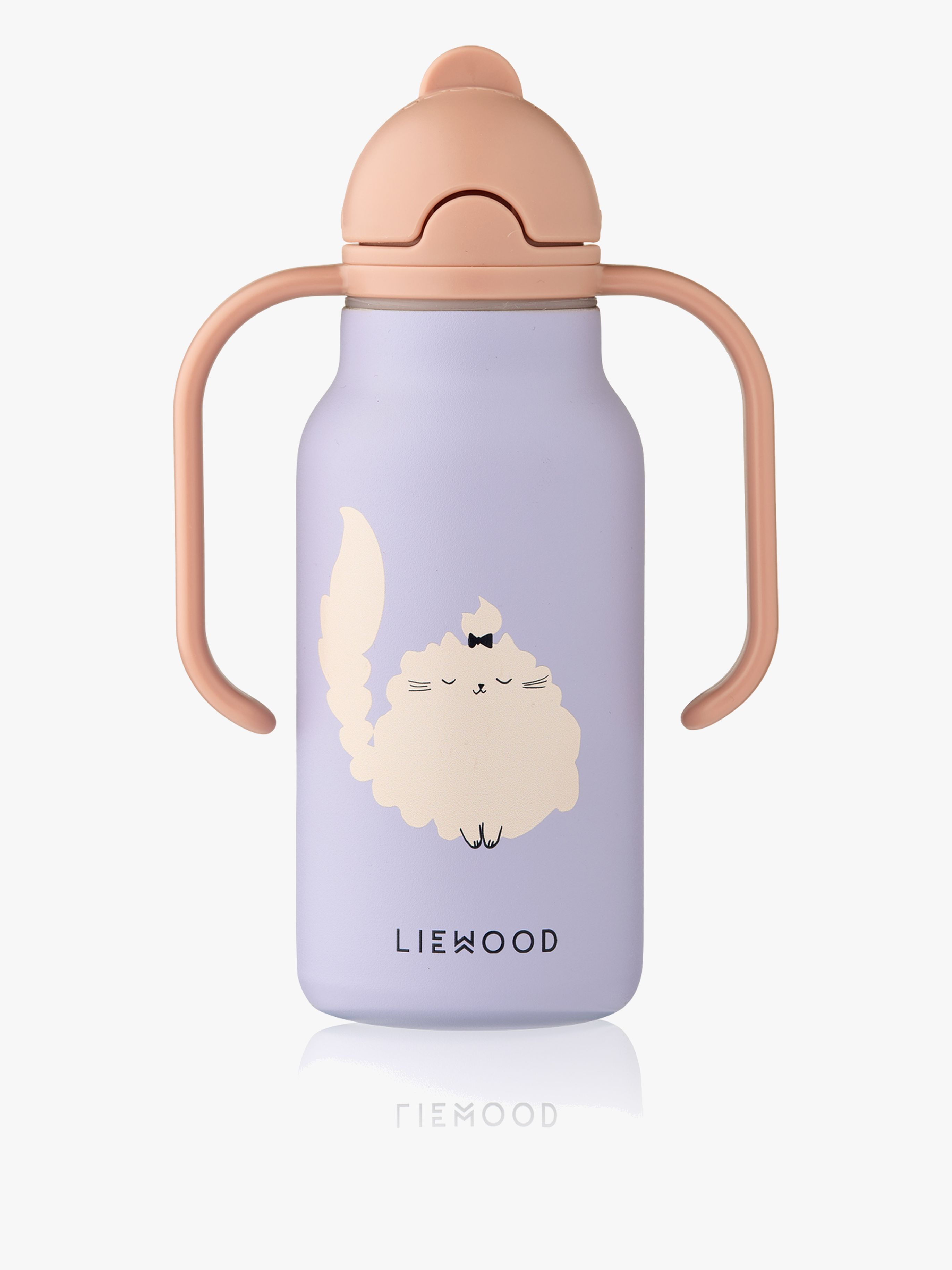 LIEWOOD Kimmie Drikkedunk 250 ml, Cat/Warm lilac