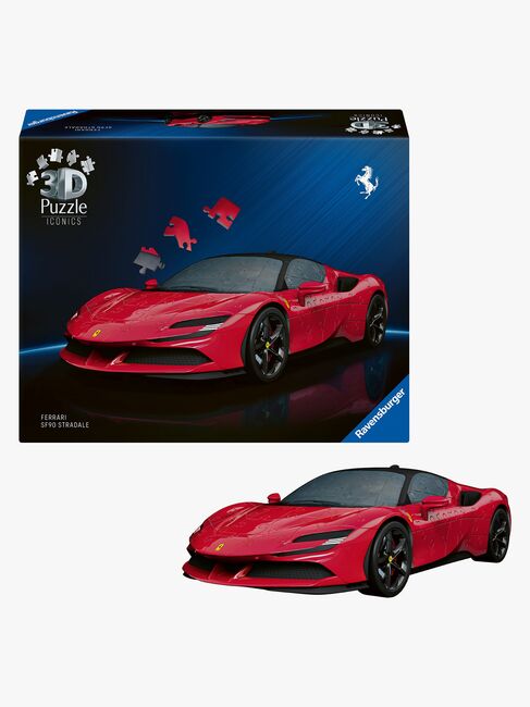 Ravensburger Iconics 3D-puslespil Ferrari SF 90 Stradale 163 Brikker