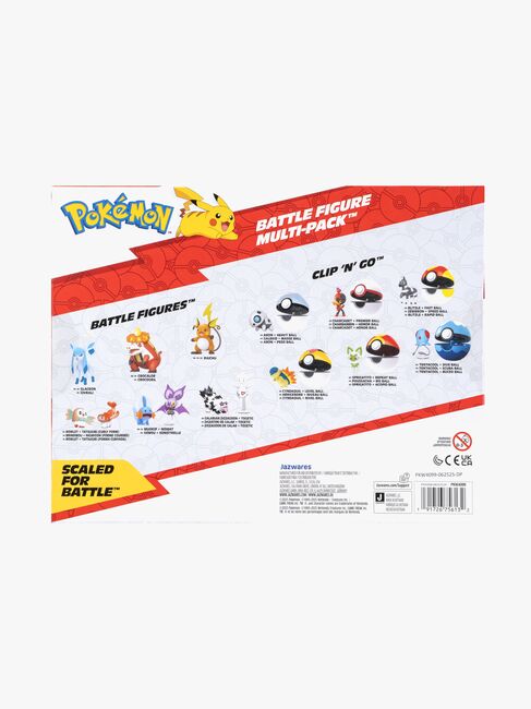 Pokémon Battle Figursæt 6-pak