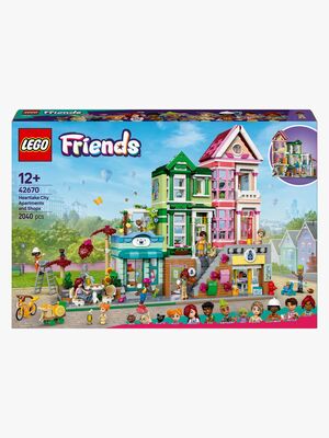 LEGO Friends 42670 Heartlake City lejligheder og butikker