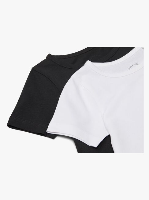 Luca & Lola Malena Top 2-pak, White/Anthracite