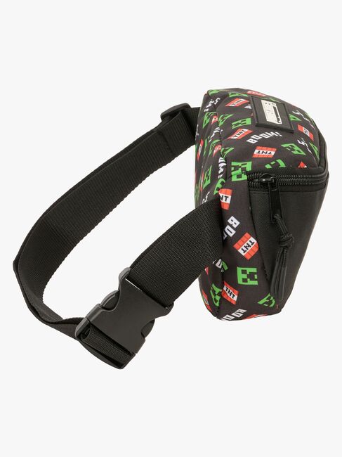 Minecraft Bæltetaske, Sort