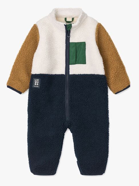 LIEWOOD Nolano Fleecedragt, Classic Navy Multi Mix