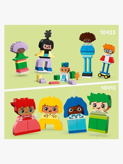 LEGO DUPLO Town 10423 Byg selv-personer med store følelser