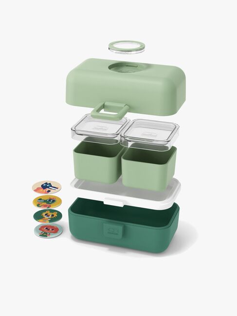 Monbento Tresor Bento Madkasse, Green Forest