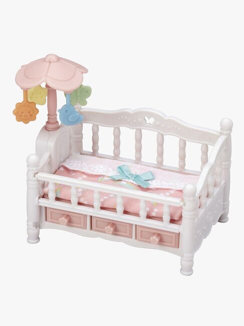 Sylvanian Families Legesæt Tremmeseng med Uro