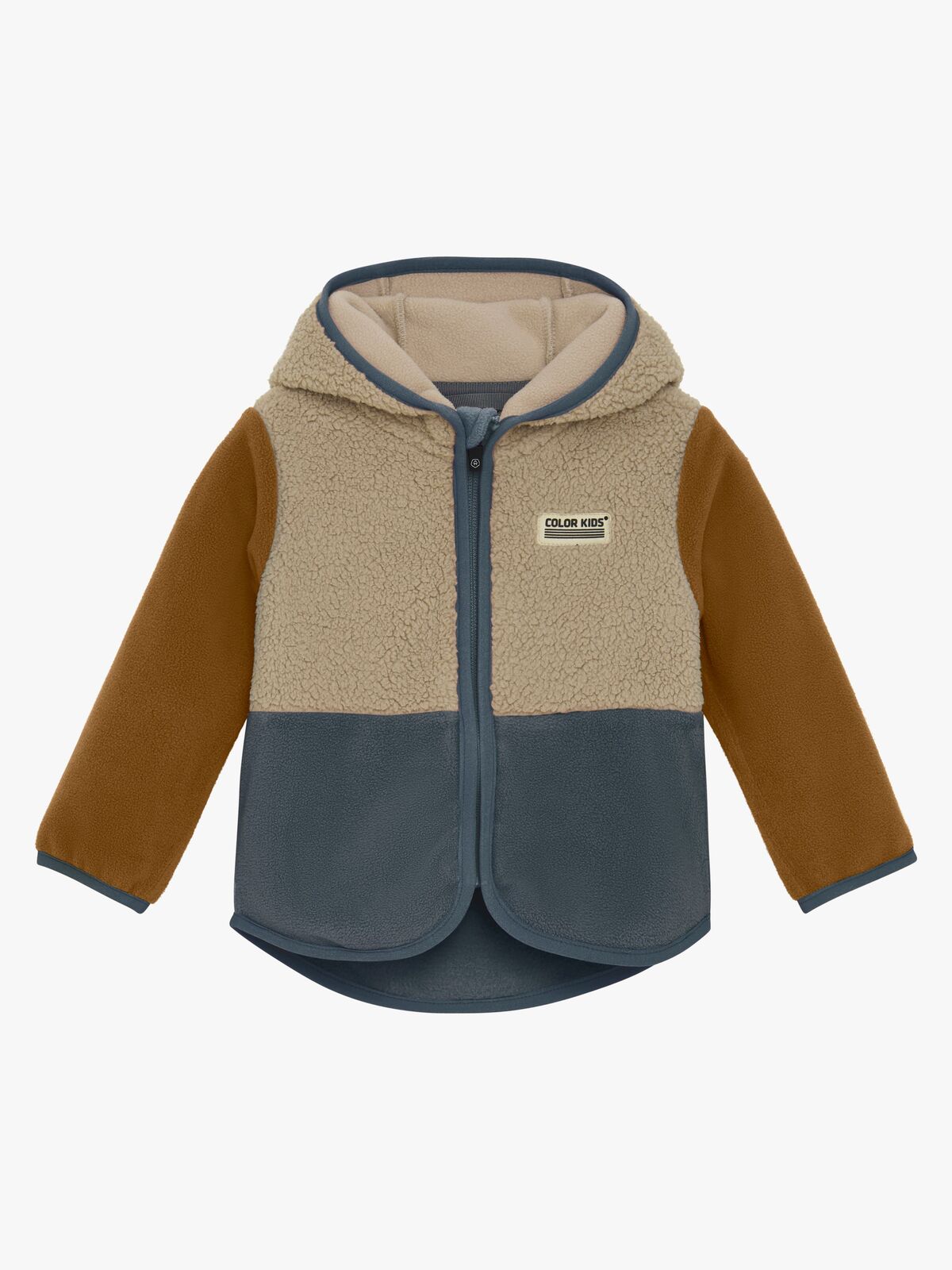 Color Kids Teddy Fleecetrøje Baby, Stormy Weather