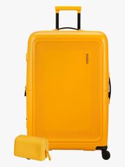 American Tourister Dashpop Kuffert 104-121L & Toilettaske POP, Golden Yellow