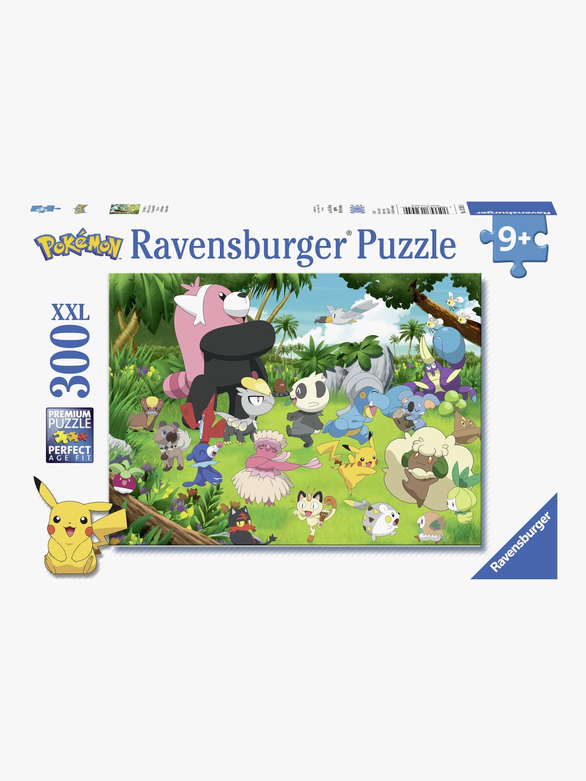 Ravensburger Puslespil Vild Pokémon, 300 Brikker