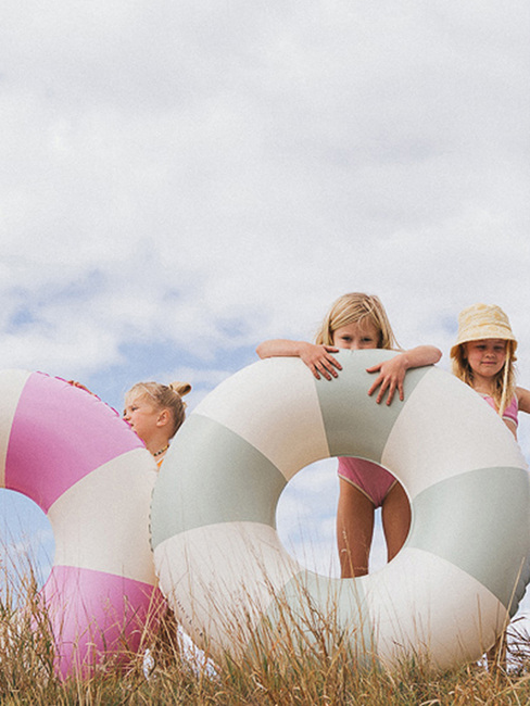 SUNNYLiFE Badering, The Vacay Olive Stripe