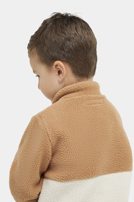 Nordbjörn Rydal Fleecetrøje, Tobacco Brown/Stonewash/Oatmeal