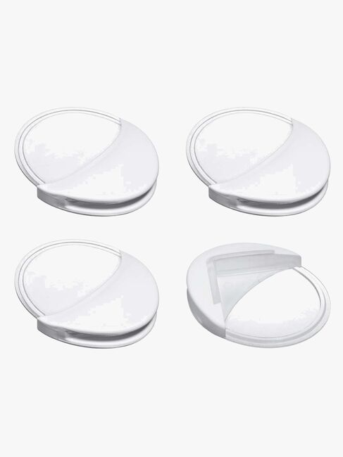 Reer Hjørnebeskyttere Ovale, Hvid