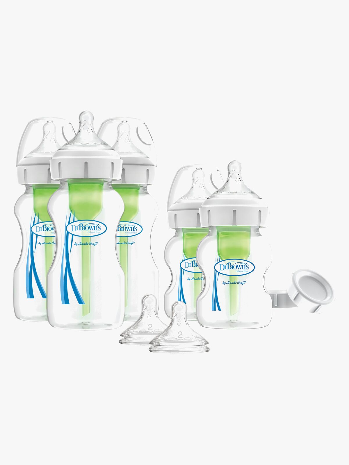 Dr. Brown's Options+ Bred Hals Startsæt Nyfødt