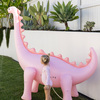 SUNNYLiFE Giant Dino  Oppustelig Sprinkler, Into the Wild Pink