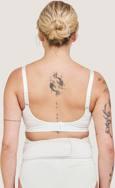 Carriwell Graviditetsbælte, Bredt, Hvid