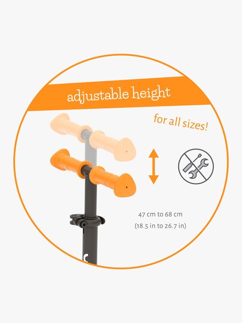 Chillafish Scotti Glow Løbehjul, Ginger