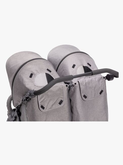 Beemoo Swing Søskendevogn, Grey Melange