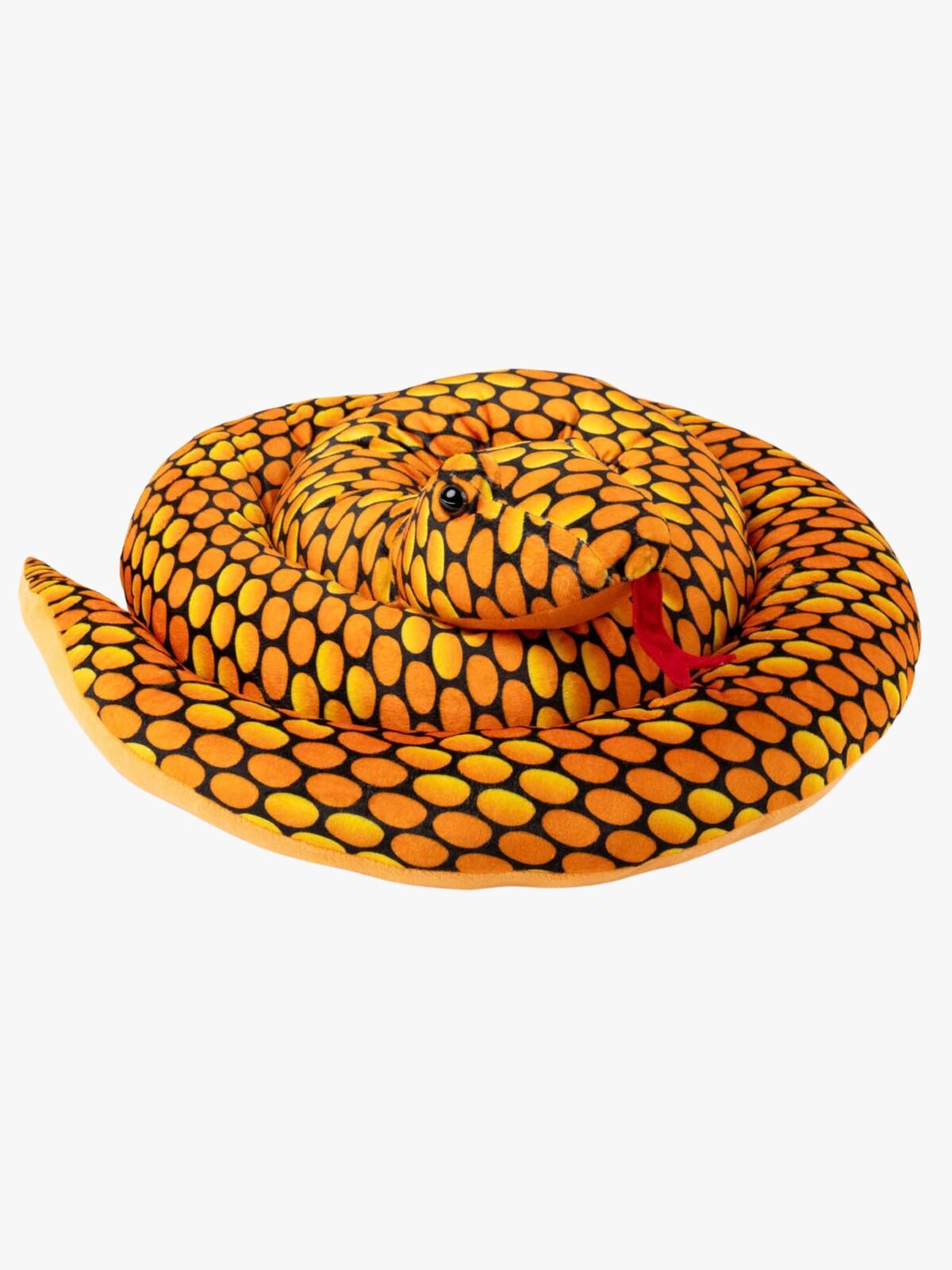 Teddykompaniet Bamse Slange 200 cm, Orange