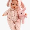 Happy Friend Luna Dukke 35 cm med Kaninkostume