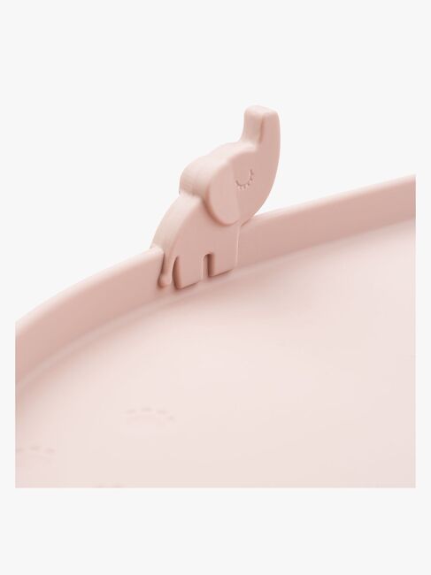 Done By Deer Elphee Dækkeserviet med Kant Silikone, Powder