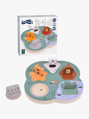 Small Foot Safari 3D-puslespil med Lyd 5 Brikker