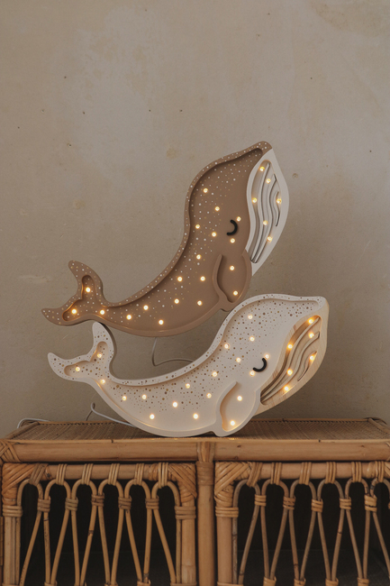 Little Lights Lampe Hval, Cinnamon Brown