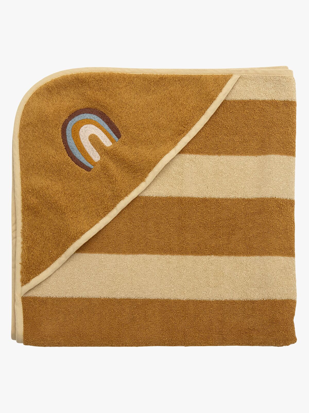 Bloomingville Agnes Håndklæde, Brown Cotton