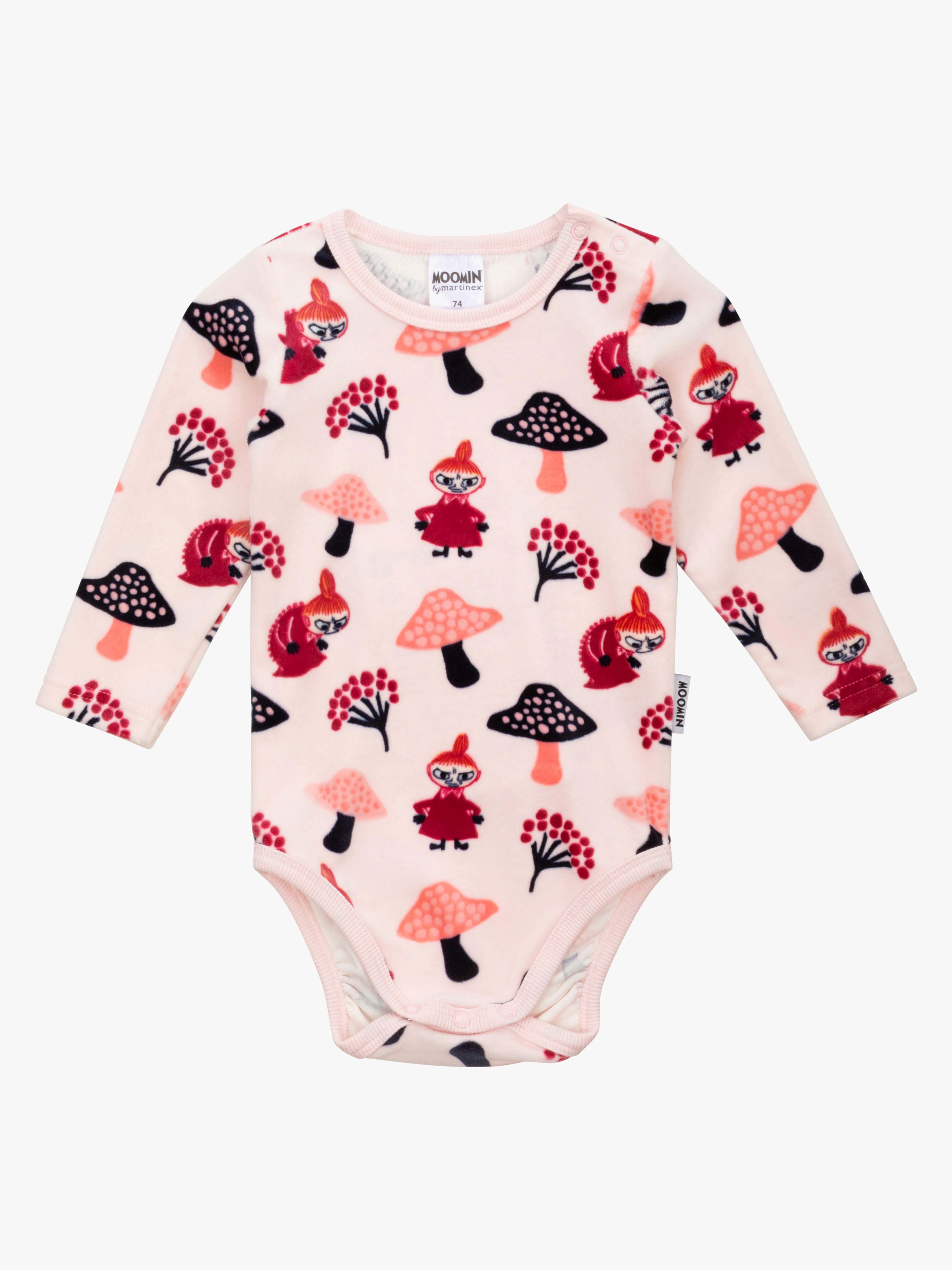 Moomin by Martinex Svampeudflugt Heldragt i Velour, Pink, 68