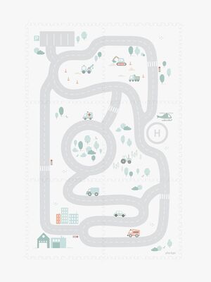 Play&Go Puslespilsmåtte Vej 6 Dele