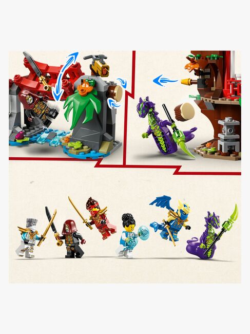 LEGO Ninjago 71857 Ninjafartøjernes kamp for trætophuset