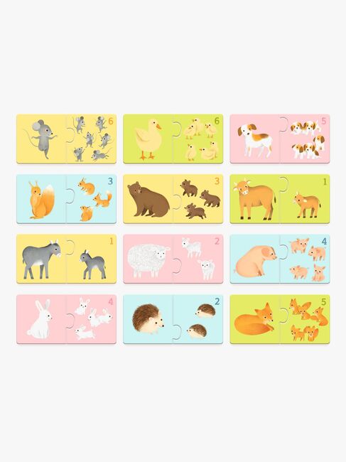 Djeco Puslespil Dyreunge 24 Brikker