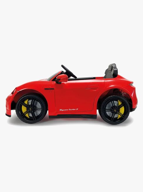 Porsche Taycan Elbil 12V, Rød