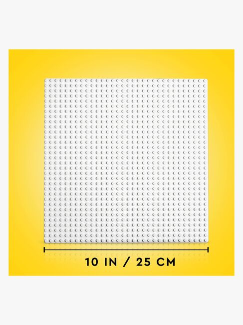LEGO Classic Hvid byggeplade 11026
