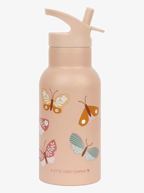 A Little Lovely Company Drikkedunk Sommerfugl 350 ml, Pink