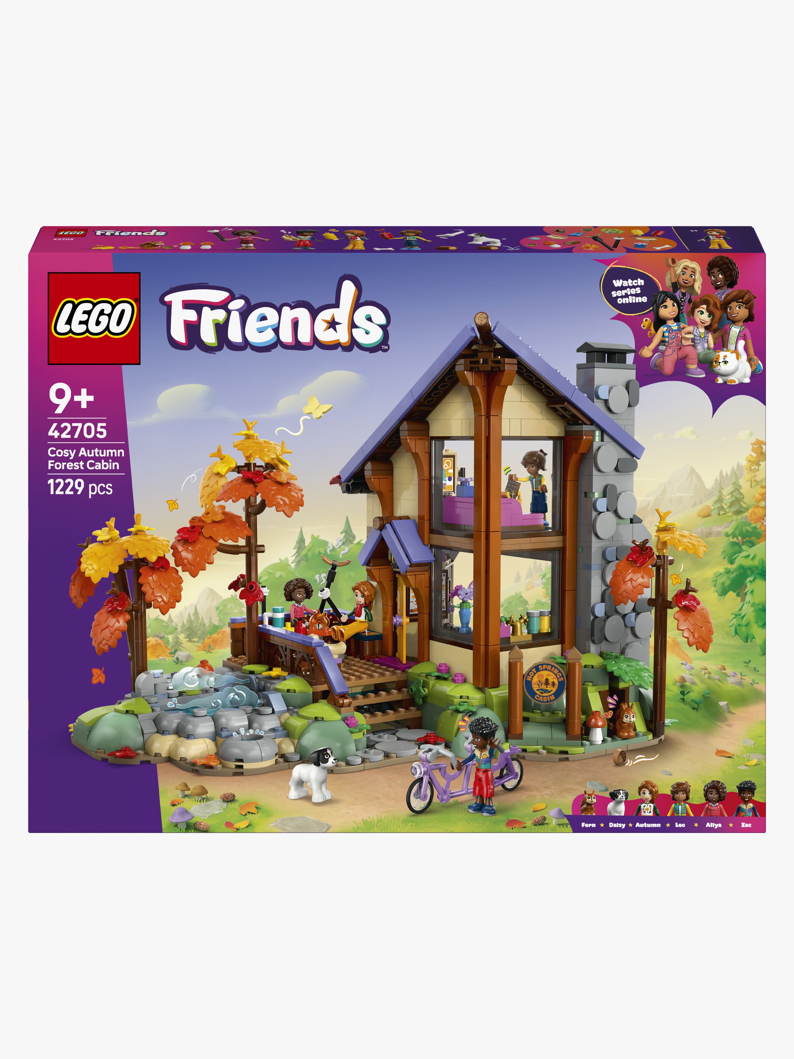 LEGO LEGO Friends 42705 Hyggelig efterårs-skovhytte
