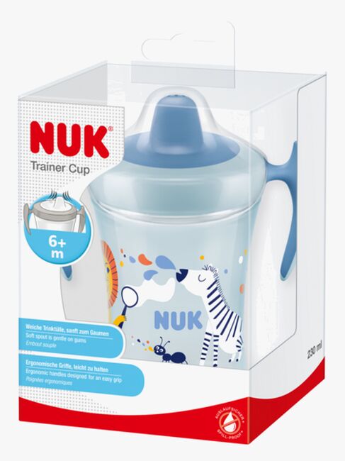 NUK Nature Sense Tudekop 230 ml, Blå