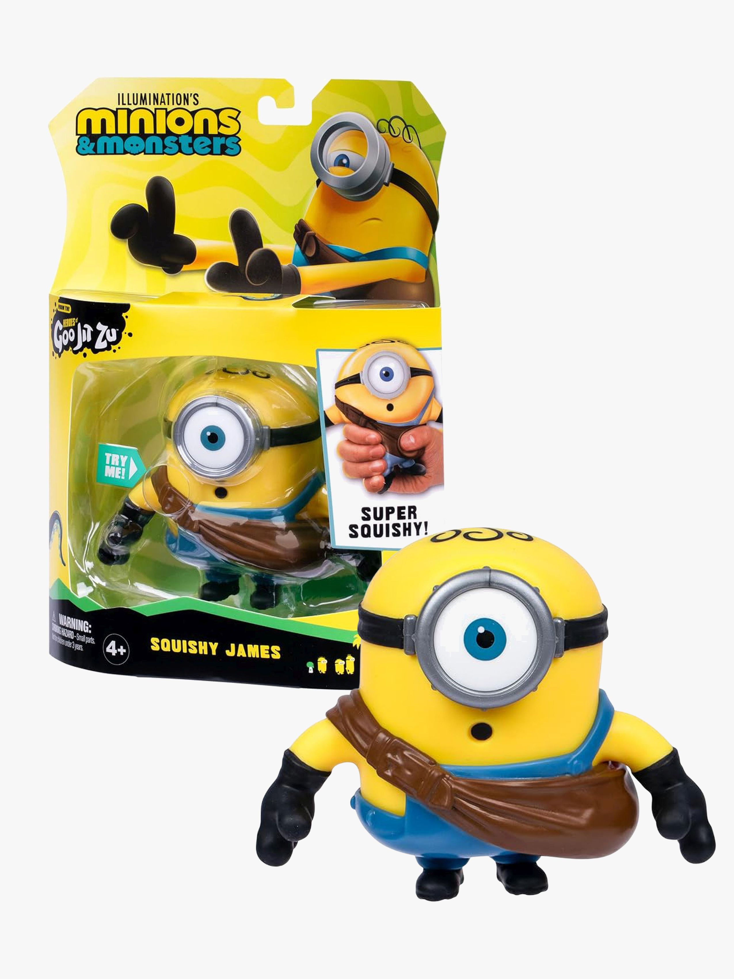 Goo Jit Zu Helte Minions &  Monstre Strækbar James